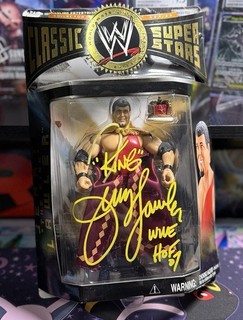 Jerry the King Lawler WWE Classic Superstars SIGNED HOF 07 Inscription NEW