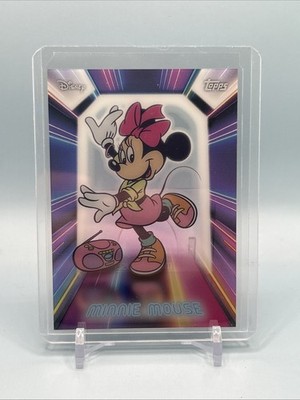 2026 Topps Disney Neon Minnie Mouse Illuminated Neon Lights Acetate #NPL-15