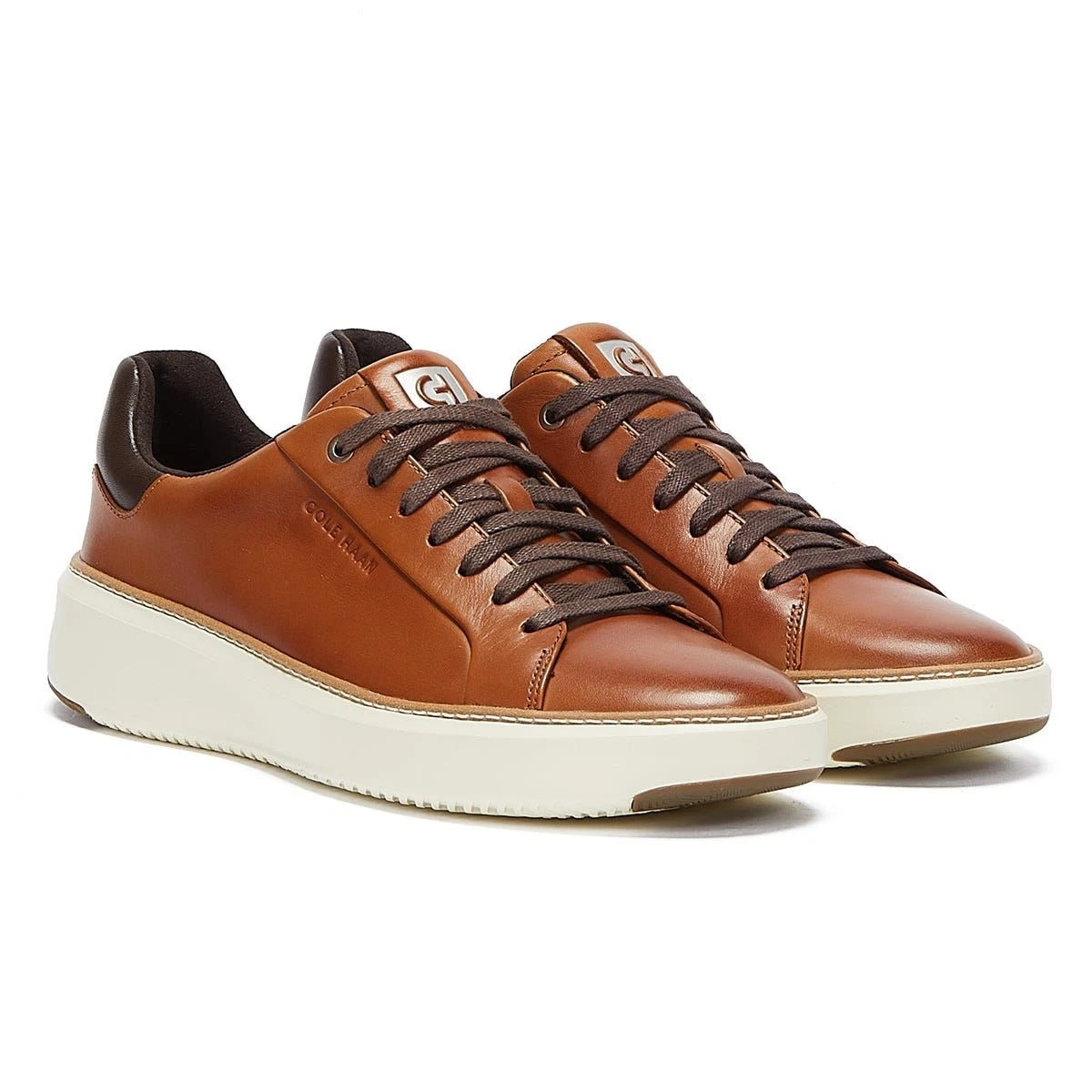 Cole Haan Grandpro Topspin Men's Tan Trainers New