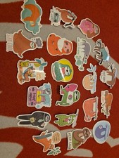 50 Assorted Vinyl Sloth Stickers Decals New