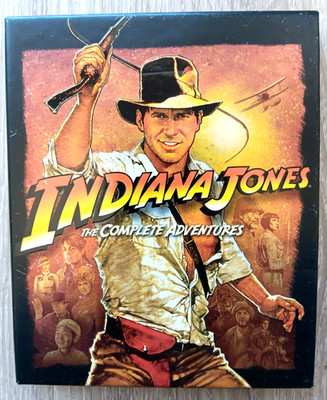 Indiana Jones The Complete Adventures Blu-ray - Raiders Temple Crusade Doom