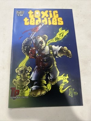 Toxic Teddies Unicorn Hunt Limited Edition 2005 Jason Leatherface Comic