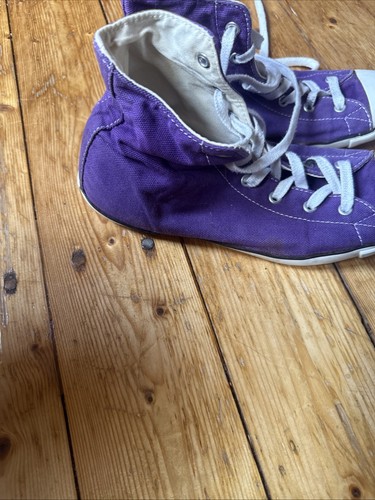 Converse All Stars Größe 9 Lila Getragen - Bild 2 von 15