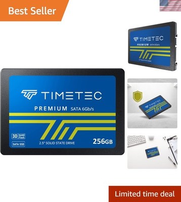 Advanced 256GB 3D NAND SSD with 550 MB/s Read Speed - Ideal for PCs & Laptops