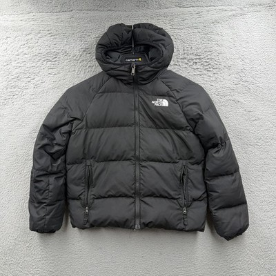 The North Face 600 Down Puffer Jacket Boys L Black Winter Ski Snowboard Marked