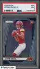 2024 Panini Prizm #347 Jayden Daniels Commanders RC Rookie PSA 9 MINT