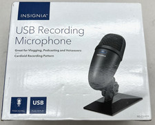 Insignia USB Recording Cardioid Microphone NS-CBM19