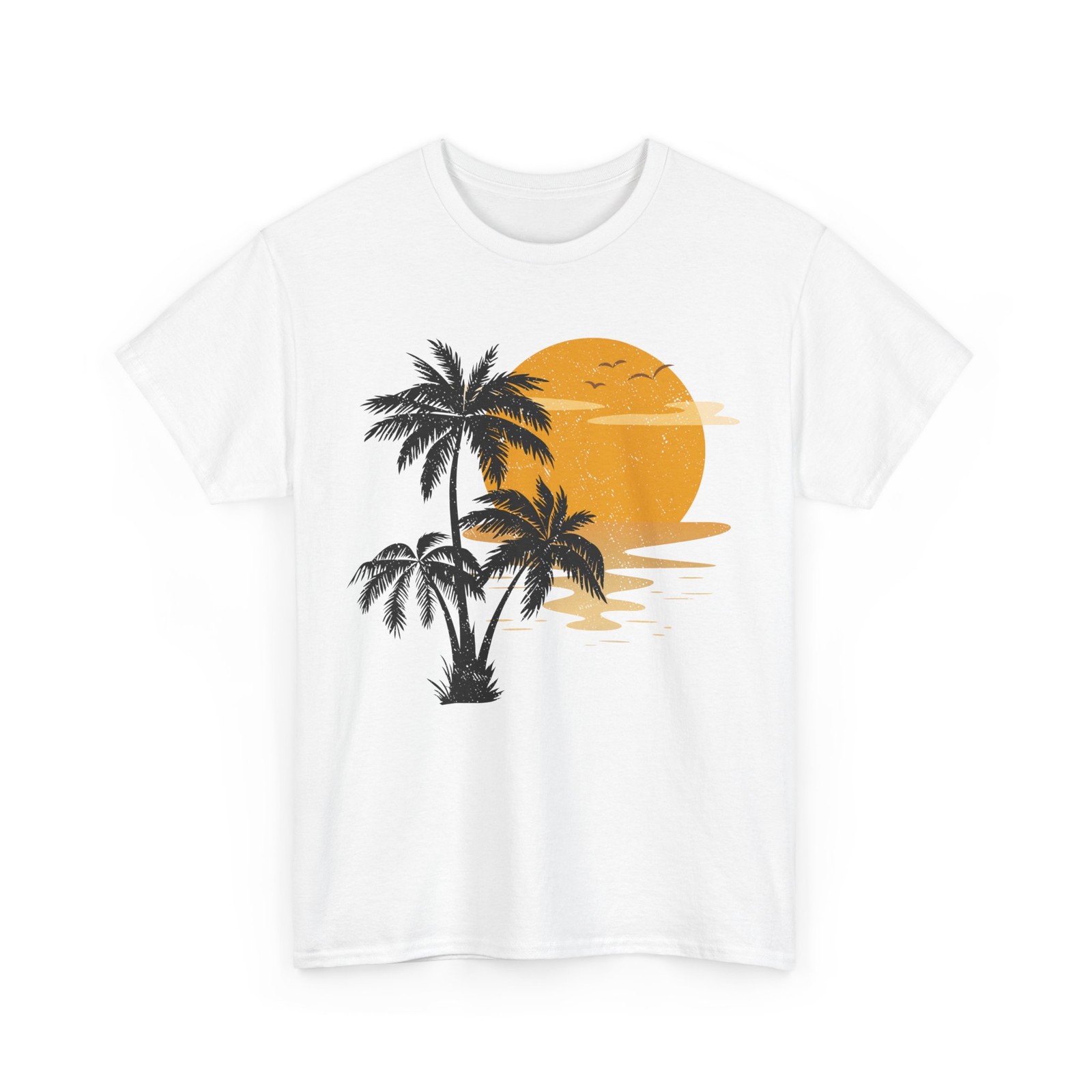 Palm Trees Summer Vacation Shirt, Beach Lovers Women Men Sunset Shirt