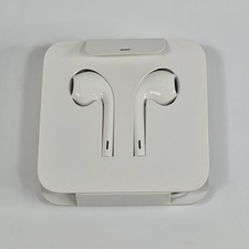 OEM Apple EarPods Earbuds w/ Mic Lightning to 3.5mm Audio Adapter New