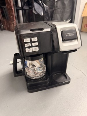 Hamilton Beach FlexBrew 2-Way Coffee Maker   Carafe & Single Serve   Black