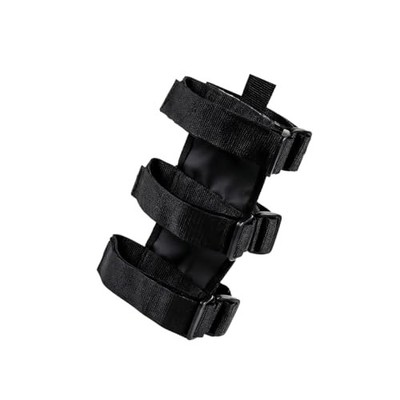 Car Roll Bar Fire Extinguisher Holder, Adjustable Off Road Vehicle 1PC Black