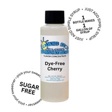 CLEAR CHERRY MIX SNOW CONE/SHAVED ICE FLAVOR CONCENTRATE MAKES 1 GALLON