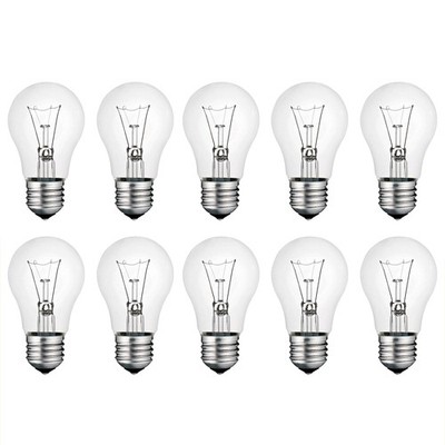10 x Glühbirne 100W E27 klar Glühlampe Glühbirnen 100 Watt Glühlampen AGL Birnen