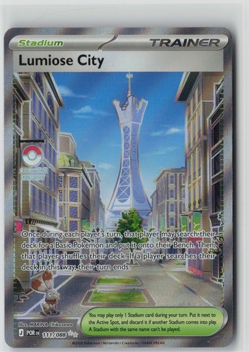 Lumiose City Holo Ultra Rare ME03: Perfect Order 111/088 NM POKEMON