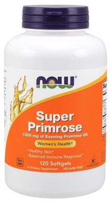NOW FOODS Super Primrose 1300mg (Nachtkerzenöl - Unterstützt die Gesundheit der