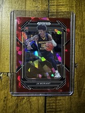 JA MORANT 2023-24 PANINI PRIZM DRAFT PICKS RED CRACKED ICE PACERS #57 Grizzlies