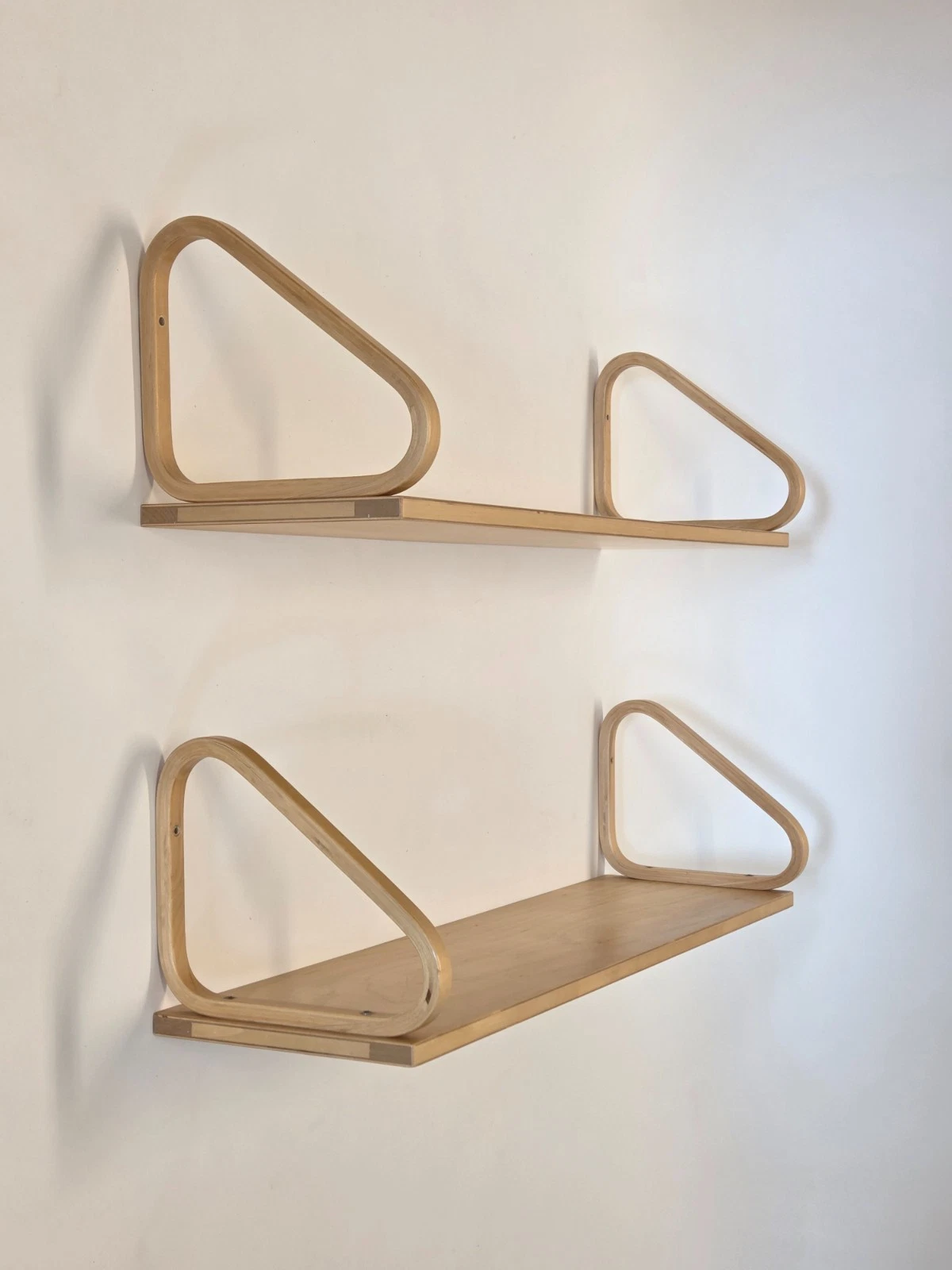 Alvar Aalto Artek 112B Shelves Pair Finland Birch Original
Opens in a new window or tab