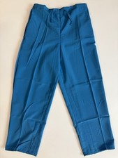 Women's Soft Stretch Uniform Advantage Blue Pull On Scrub Pants Sz M NWT