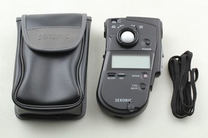 [Top MINT w/ Case] SEKONIC L-408 Multi Master Exposure Light Meter du JAPON