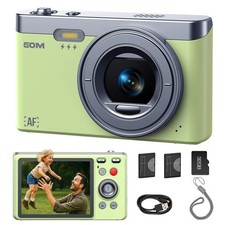 FHD Digital Camera 1080P 50MP 2.8''LCD Display Screen 16X Zoom Anti-Shake Camera