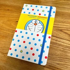 Doraemon 45th Anniversary Moleskine Notebook Large Size Horizontal Ruled 2015