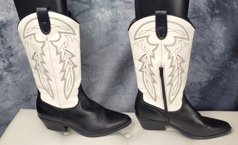 Botas vaqueras NOBO para mujer talla 8 bordadas Foto 2 de 4