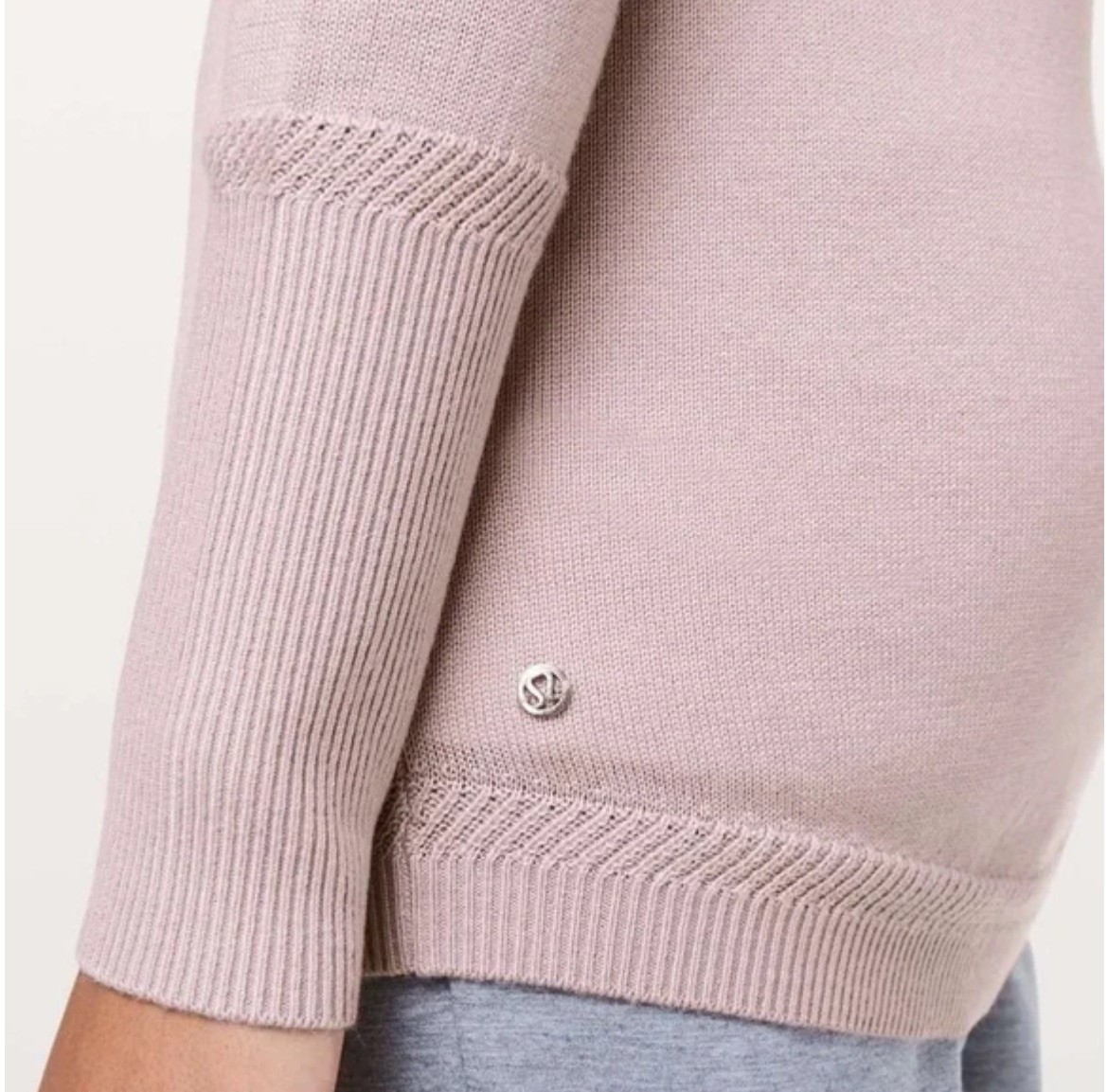 Lululemon Unity At Ease Pullover Sweater Grey Cas… - image 4