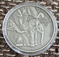 1 Silbermünze 2013 Gabun Baby