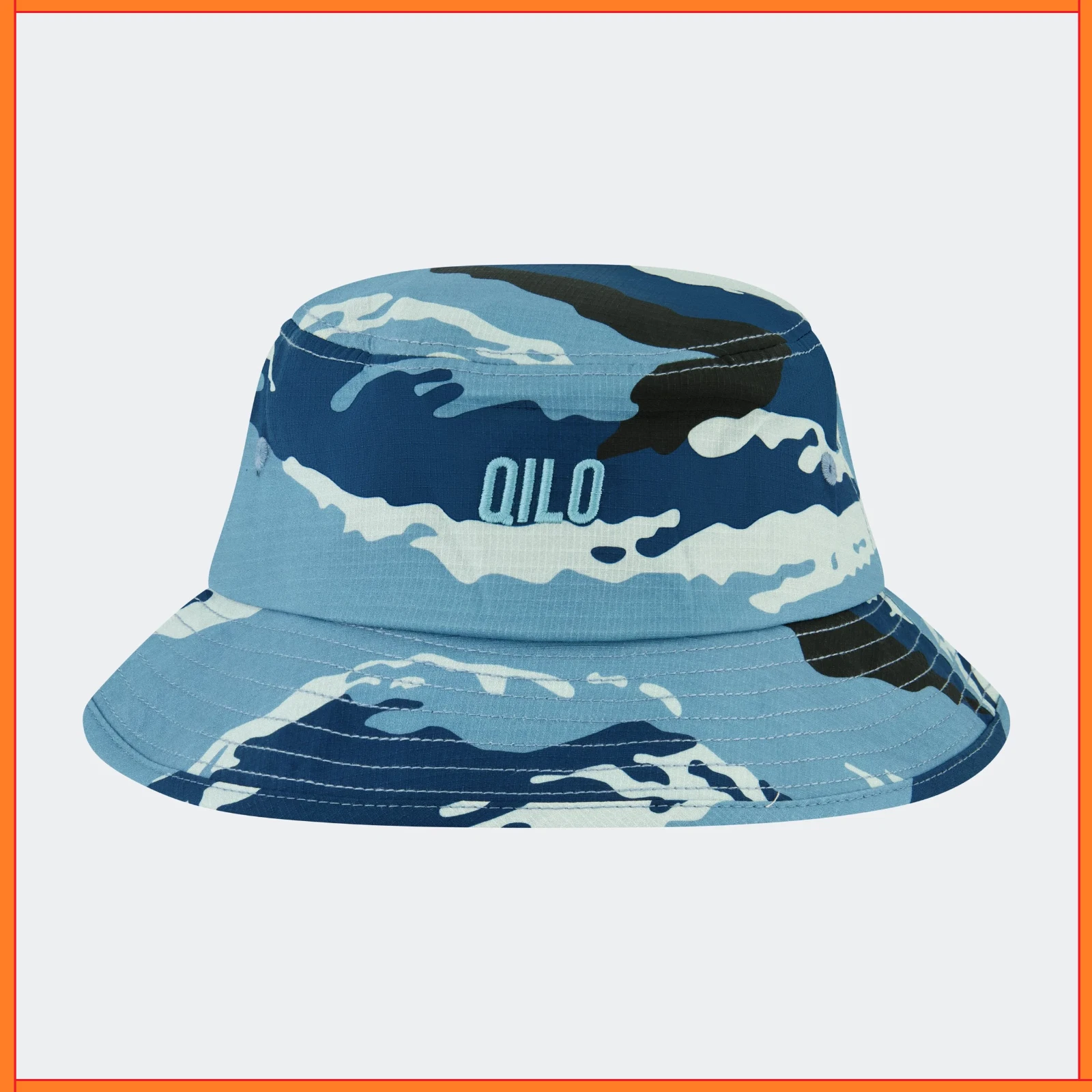 QILO Tactical NYC - Bucket Hat - Russian Blue Kamysh Camo - XL Extra Large