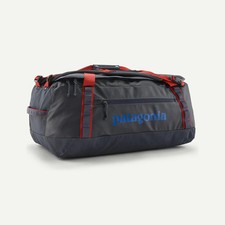 Patagonia Black Hole Duffel 55 L, Smolder Blue w/Amanita Red - NWT - AUTHENTIC.