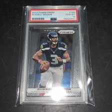 2013 Panini Prizm Russell Wilson #189 Seahawks PSA 10