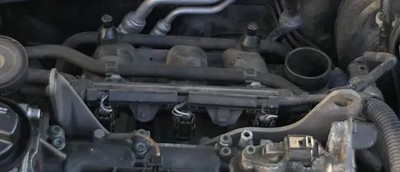 3x Polo 9N Ibiza 6L Einspritzdüse Düse +Leiste 03E906031 1,2  BME AZQ 47kw 64PS