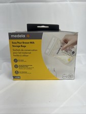 Medela Easy Pour Breastmilk Storage Bags 100 Count 210ml 100 NEW SEALED