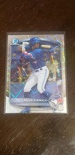 2025 Bowman Draft Chrome Laser Refractor #BDC-35 Arjun Nimmala Toronto Blue Jays
