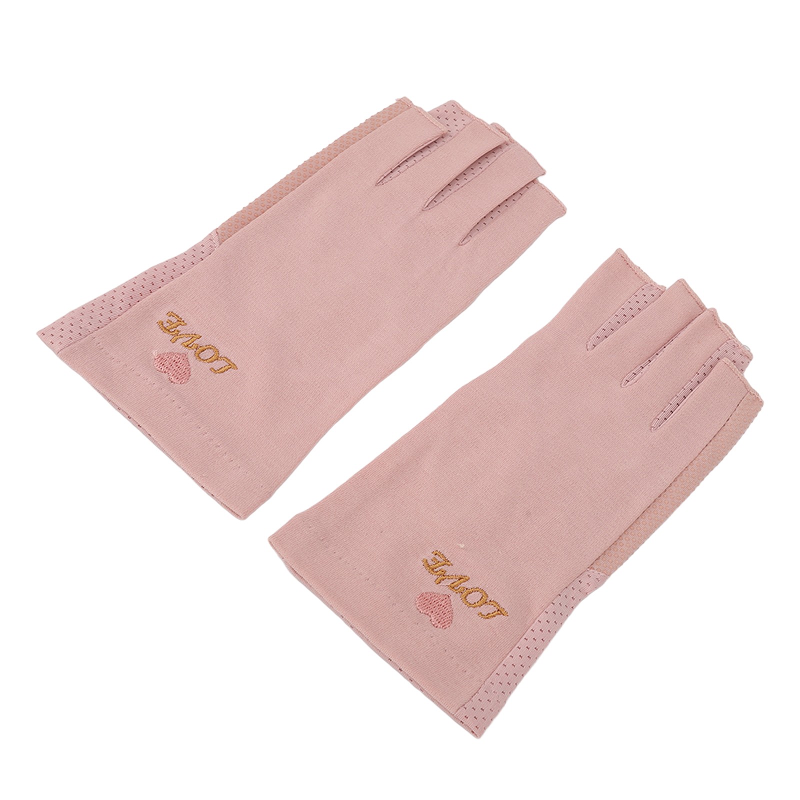 Manicure UV Protection Stretchy Breathable Fingerless Fiber Cotton Na