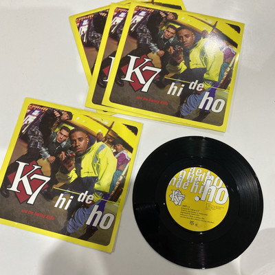 K7 Hi De Ho 7  Single Vinyl Record BLRT108 Rap Dance 90 s Mint 4 Available