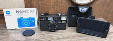 Minolta Hi-Matic S2 35mm Point  Shoot Camera 38mm f2.8 W/ Case - UNTESTED