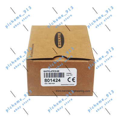 New Banner Engineering Q4XFKLAF610-Q8 801424 Photoelectric Laser Distance Sensor
