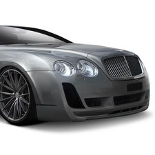 For Bentley Continental 03-10 Af-2 Style Fiberglass Front Bumper Cover Unpainted