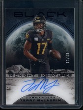 2024 Panini Black Terry Mclaurin  Midnight Signatures /49 Commanders