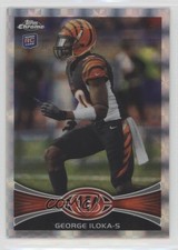 2012 Topps Chrome Retail X-Fractor George Iloka #205 x9h