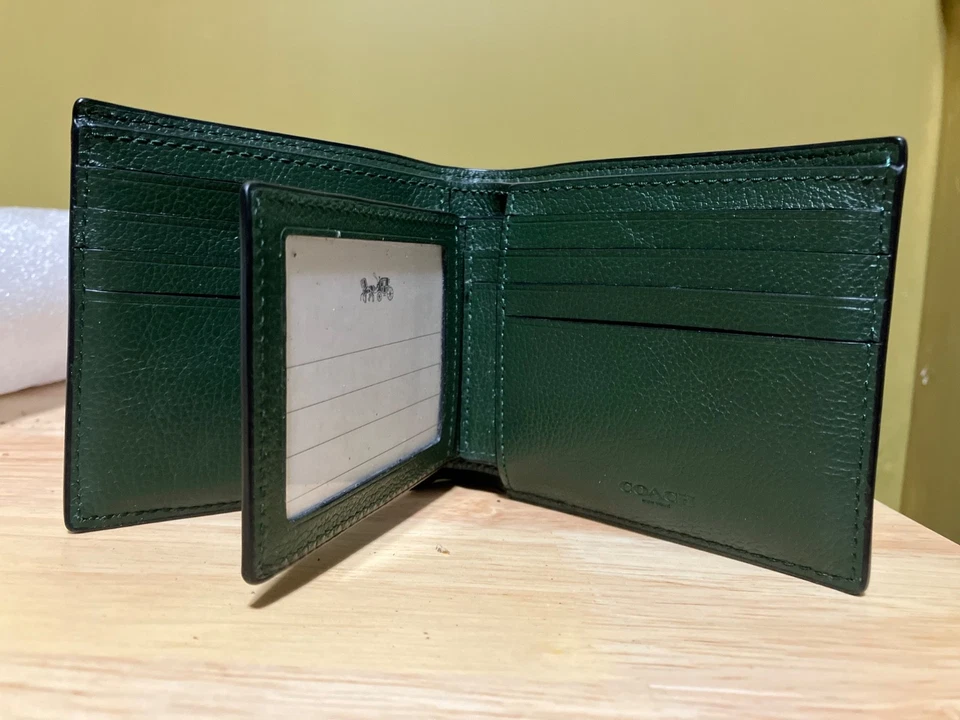 coach green wallet 3in1 - Image 3 of 4