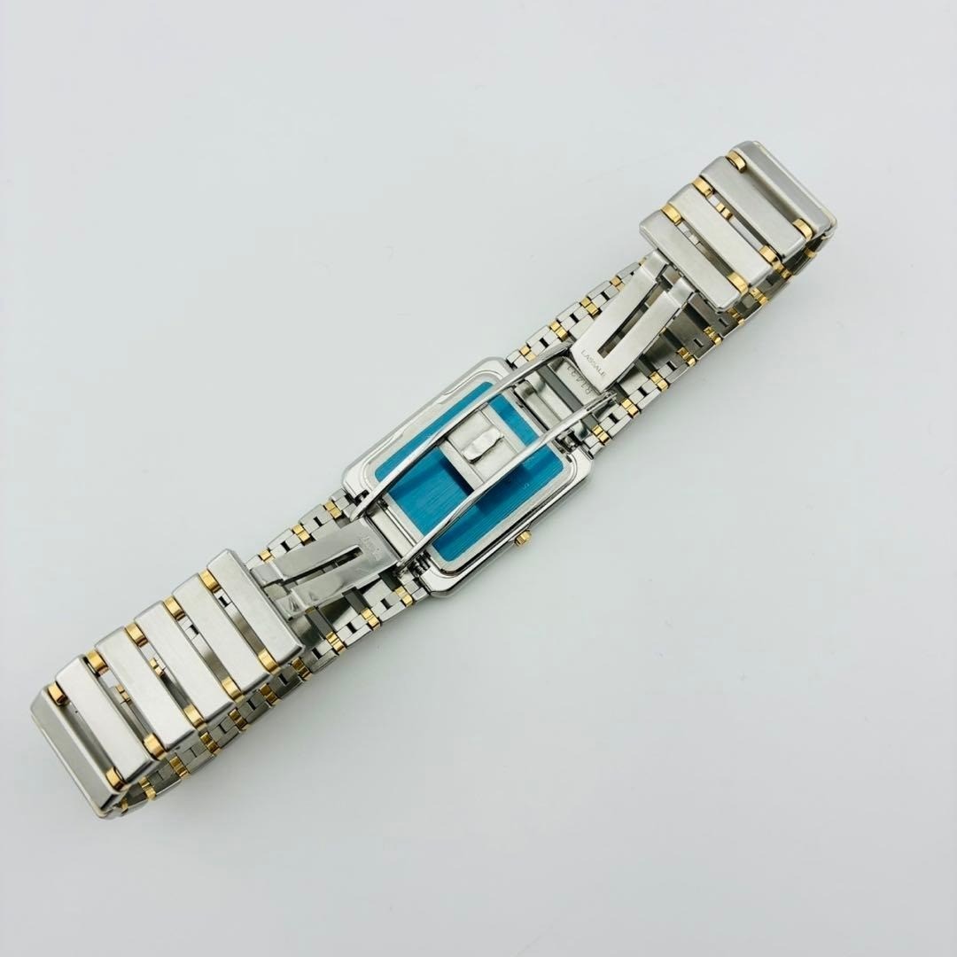 SEIKO LASSALE Rectangular Quartz Watch 2F50-5839 … - image 7