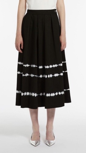 WEEKEND MAXMARA COTTON TIE-DYE SKIRT NWOT SIZE 16 - 第 1/14 張圖片