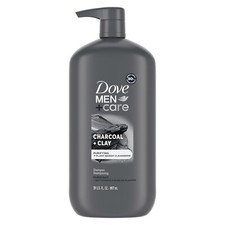 DOVE MEN+CARE Charcoal Purifying Shampoo Charcoal + Clay for Stronger Hair 31 Oz 0.52 per gallon