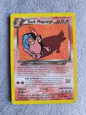 Pokemon Karte DARK MAGCARGO 18/105 Seltenes Set Neo Destiny ITA NB