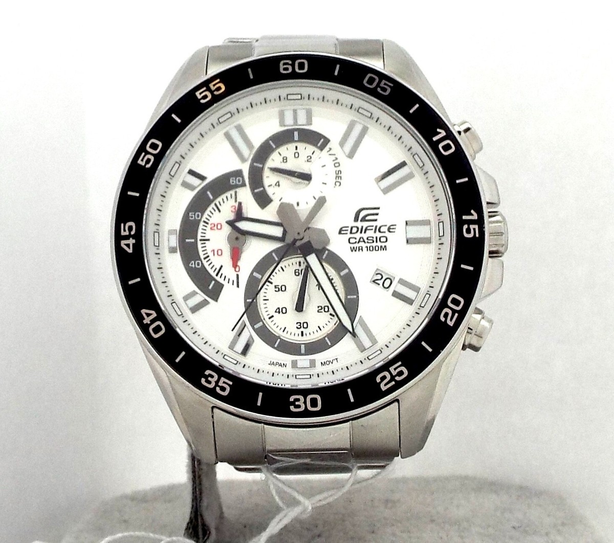 CASIO EDIFICE EFV-550D-7AVUDF エディフィス Casio Edifice - EFV-550D-7AVUDF - Stainless Steel -Mens