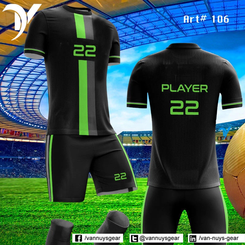 Customized Soccer Kit Jersey Short Socks With Your Name Number - Image 3 of 3