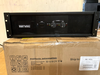 power amplifier 2 channel used