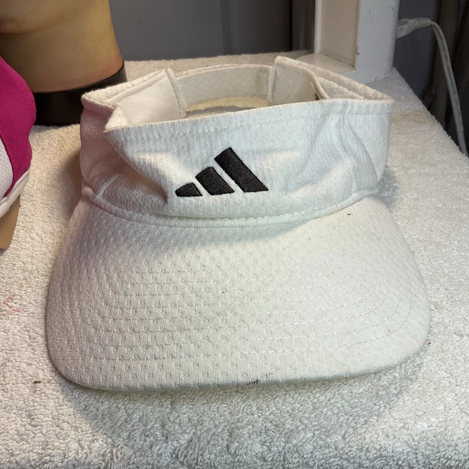 Lot Of 5 Women’s Adidas-Under Armour Running Jogging Climalite Hats/Visor - Image 3 of 4